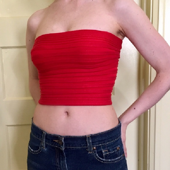 Vermani Tops - Vermani Silk & Spandex tube top